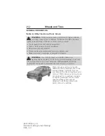 Предварительный просмотр 252 страницы Ford 2013 Police Owner'S Manual