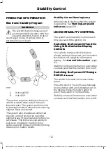 Предварительный просмотр 124 страницы Ford 2013 Transit Connect Owner'S Manual