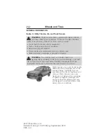 Предварительный просмотр 243 страницы Ford 2014 Econoline Owner'S Manual