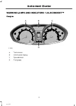 Предварительный просмотр 12 страницы Ford 2014 Fiesta ST Supplement Manual