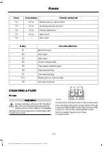 Предварительный просмотр 178 страницы Ford 2014 Fiesta Owner'S Manual