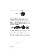 Предварительный просмотр 197 страницы Ford 2014 FOCUS ELECTRIC Owner'S Manual