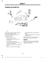 Предварительный просмотр 307 страницы Ford 2014 Mondeo Owner'S Manual