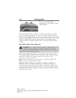 Предварительный просмотр 235 страницы Ford 2014 TAURUS Owner'S Manual