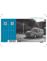 Ford 2014 TRANSIT CONNECT Owner'S Manual предпросмотр