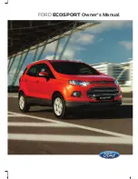 Предварительный просмотр 1 страницы Ford 2015 ECOSPORT Owner'S Manual