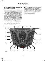 Предварительный просмотр 253 страницы Ford 2015 Fiesta Owner'S Manual