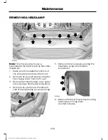 Предварительный просмотр 261 страницы Ford 2015 FUSION Owner'S Manual