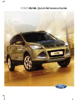 Предварительный просмотр 1 страницы Ford 2015 Kuga Quick Reference Manual