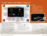 Предварительный просмотр 11 страницы Ford 2016 Fusion Hybrid Quick Reference Manual