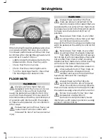 Предварительный просмотр 191 страницы Ford 2016 Mustang Owner'S Manual