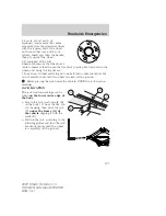 Предварительный просмотр 197 страницы Ford 207 Crown Victoria Owner'S Manual