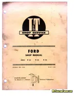 Ford 2N-2NAN Shop Manual preview