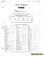 Предварительный просмотр 2 страницы Ford 2N-2NAN Shop Manual