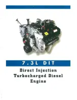 Предварительный просмотр 3 страницы Ford 7.3 DIT Power Stroke Service Manual