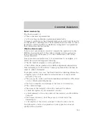 Предварительный просмотр 165 страницы Ford Automobile Owner'S Manual