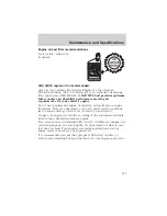 Предварительный просмотр 181 страницы Ford Automobile Owner'S Manual