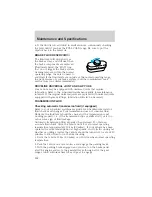 Предварительный просмотр 204 страницы Ford Automobile Owner'S Manual