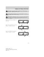 Предварительный просмотр 179 страницы Ford Aviator 2005 Owner'S Manual