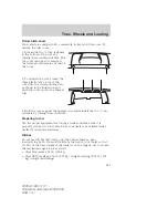 Предварительный просмотр 265 страницы Ford Aviator 2005 Owner'S Manual