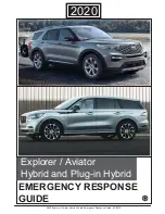 Ford Aviator 2020 Emergency Response Manual предпросмотр