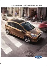 Ford B-MAX 2014 Quick Reference Manual предпросмотр