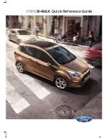 Ford B-MAX Quick Reference Manual preview