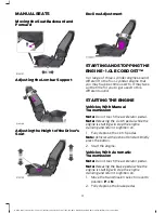 Preview for 11 page of Ford B-MAX Quick Reference Manual