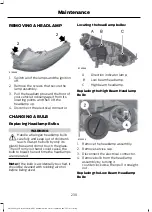 Предварительный просмотр 241 страницы Ford c-max energi 2017 Owner'S Manual