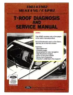 Ford CAPR1 1981 Service Manual предпросмотр