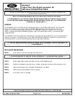 Preview for 1 page of Ford COBRA M-2300-R Installation Instructions