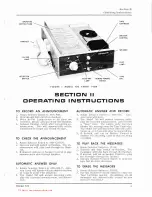 Preview for 5 page of Ford Code-a-phone 700 Service Manual