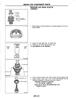 Предварительный просмотр 427 страницы Ford Corsar Repair Manual