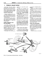 Предварительный просмотр 82 страницы Ford COUGAR 1968 Shop Manual