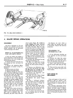 Предварительный просмотр 121 страницы Ford COUGAR 1968 Shop Manual