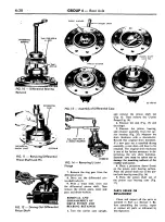 Предварительный просмотр 132 страницы Ford COUGAR 1968 Shop Manual