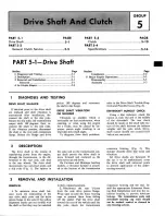 Предварительный просмотр 142 страницы Ford COUGAR 1968 Shop Manual