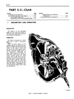 Предварительный просмотр 151 страницы Ford COUGAR 1968 Shop Manual