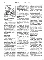 Предварительный просмотр 222 страницы Ford COUGAR 1968 Shop Manual