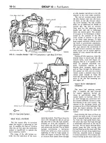 Предварительный просмотр 496 страницы Ford COUGAR 1968 Shop Manual