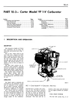 Предварительный просмотр 505 страницы Ford COUGAR 1968 Shop Manual