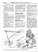 Предварительный просмотр 740 страницы Ford COUGAR 1968 Shop Manual