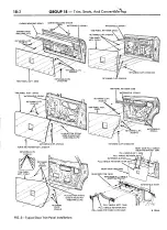 Предварительный просмотр 846 страницы Ford COUGAR 1968 Shop Manual