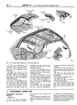 Предварительный просмотр 856 страницы Ford COUGAR 1968 Shop Manual