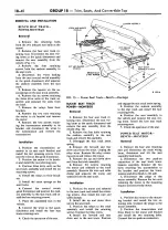 Предварительный просмотр 884 страницы Ford COUGAR 1968 Shop Manual