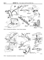 Предварительный просмотр 888 страницы Ford COUGAR 1968 Shop Manual