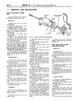 Предварительный просмотр 896 страницы Ford COUGAR 1968 Shop Manual