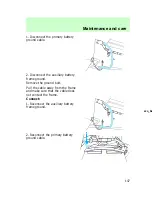 Предварительный просмотр 147 страницы Ford E-150 1997 Owner'S Manual