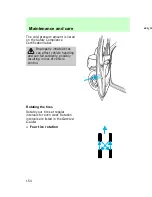 Предварительный просмотр 154 страницы Ford E-150 1997 Owner'S Manual