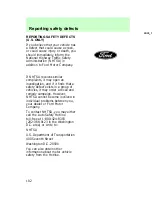 Предварительный просмотр 182 страницы Ford E-150 1997 Owner'S Manual